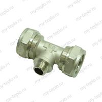 МПЛ Тройник 32х1/2"х32 нар/р