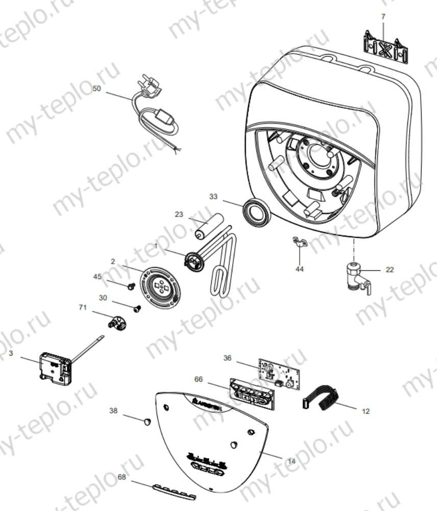 Запчасти для Ariston ABS ANDRIS LUX ECO 30: схема Запчасти Ariston ABS ANDRIS LUX ECO 30 купить в Ульяновске