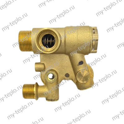 Трехходовой клапан в сборе для котла Mizudo M28 ОТ (trhklM28ОТ)