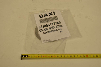 Baxi ограничитель забора воздуха d.78mm (51177400) Baxi ограничитель забора воздуха d.78mm (51177400)