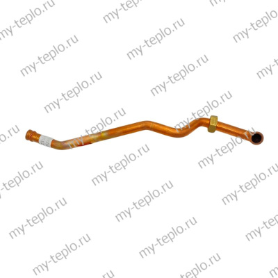 Трубка теплообменника прямой подачи для котла Baxi ECO NOVA 14 F (trubtpprBaxiECON14F)