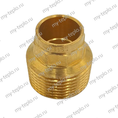 Медь Соединение прямое пайка - н/р 15х3/4